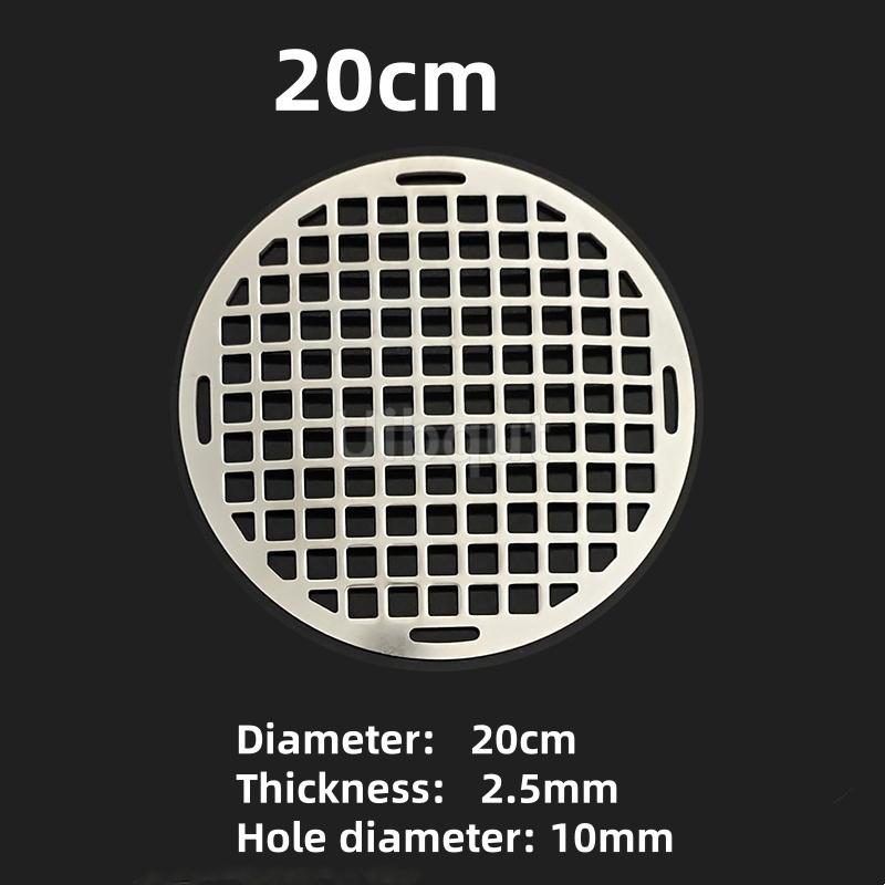 15 to 60cm smooth Barbecue Round Cooling Baking Rack 304 Stainless Steel Wire Oven Grill  Sheet Circular BBQ Net Baking Grill