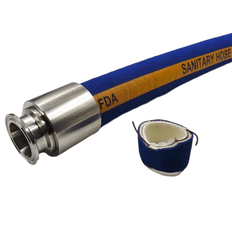 Yishuxiang Hygienic UPE Steel Wire Steam Hose