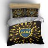 Blue and Yellow Shield Bedding Set Bedding Duvet Cover Set Duvet Cover Pillowcases  (1 * Duvet Cover 2 * Pillowcases, without duvet insert)