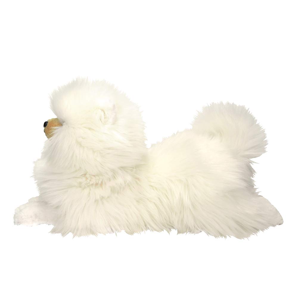 SunLemon Pomeranian Lap Dog CR Small 18x44x22cm Plush Animal Cute Dog P-6452