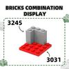 Non-Toxic 66Pcs/Lot 3245 1X2X2 2Dots Building Block Moc Accessories Compatible With Brick Children Toys Gift Box