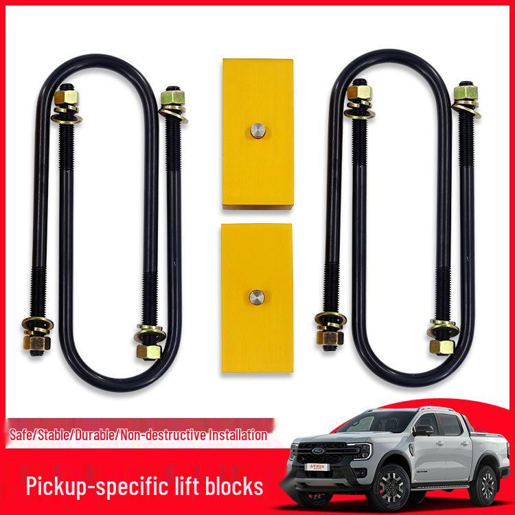 Ford Ranger T6/T7/T8 2" Lift Front Lowering Flange Spacer Set for Off-Road Trucks