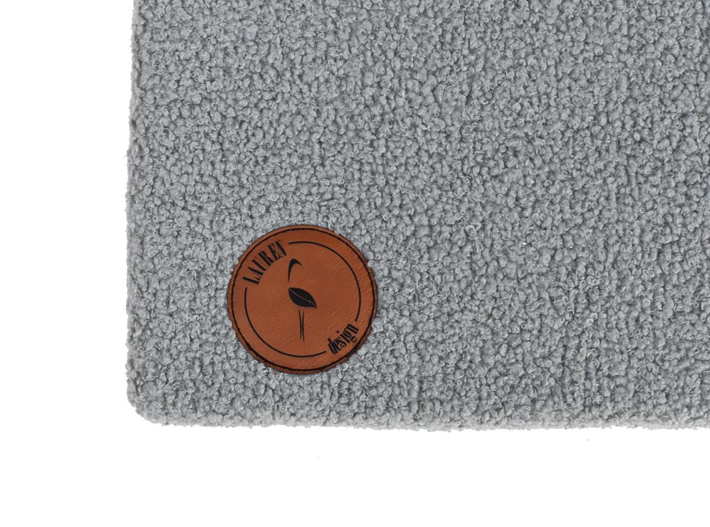 Cleo Gray Boucle Window Sill 70 X 27 X 3