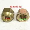 Copper Air Conditioning Pipe Joint Lock Nut Cap