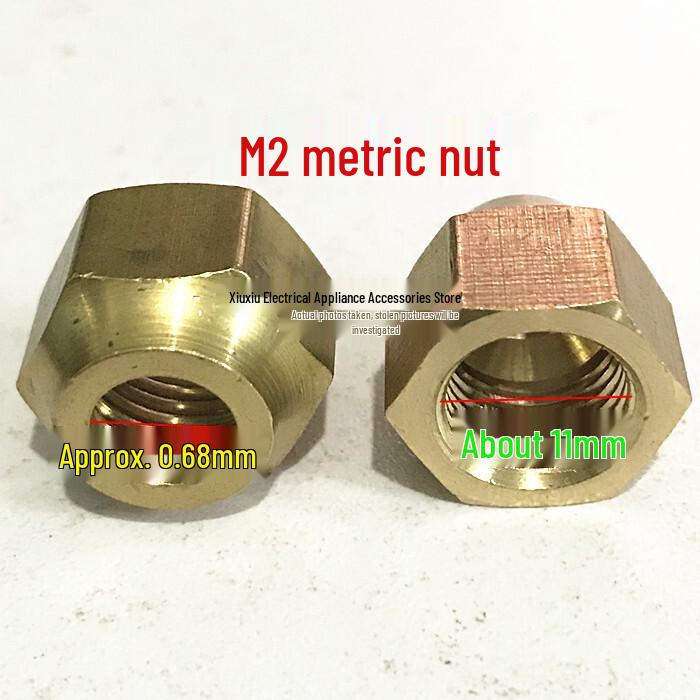 Copper Air Conditioning Pipe Joint Lock Nut Cap