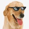 [Lorigun] Thug Life Sunglasses Pixel Mosaic Glasses Party Glasses MLG Shades (12 Pixels)