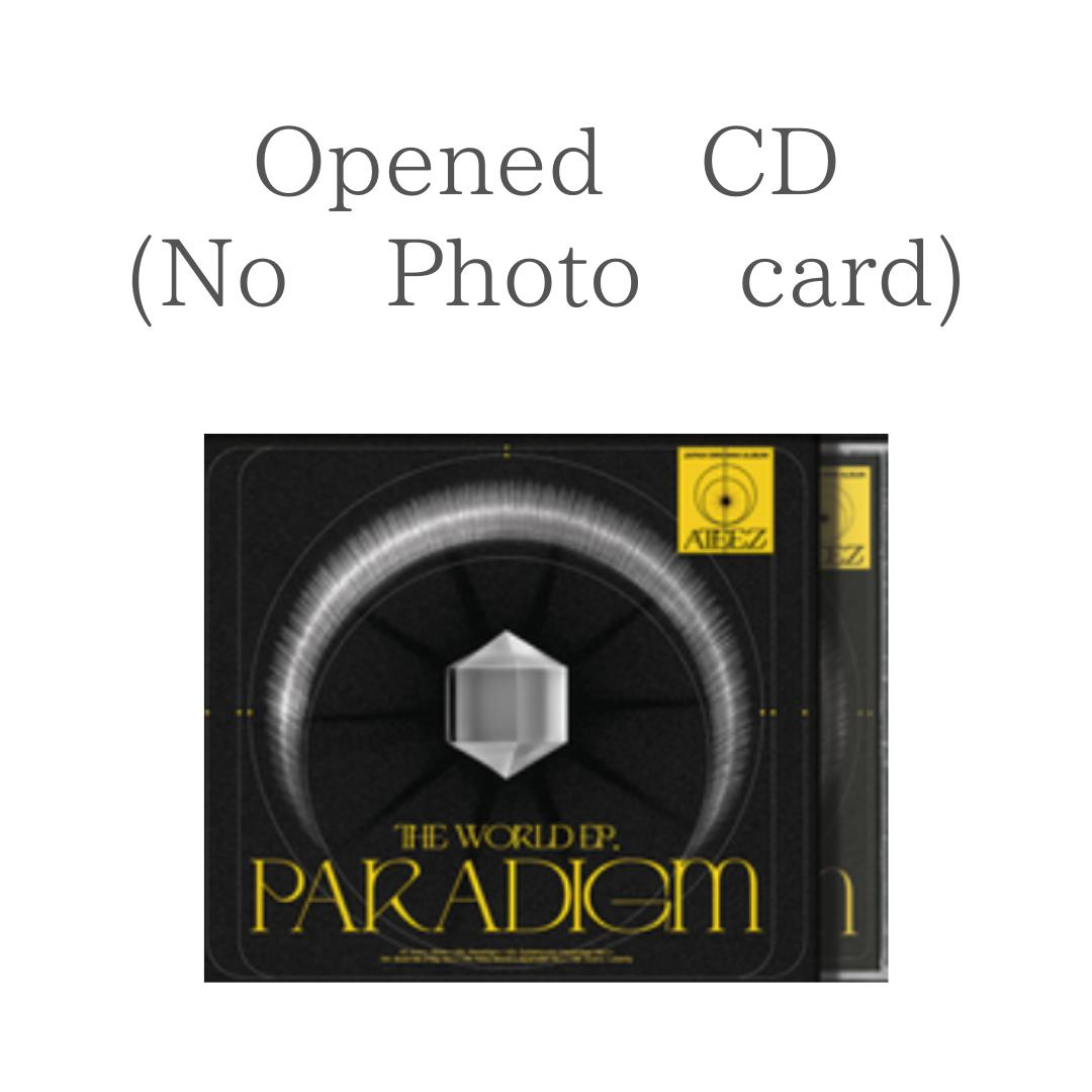 

ATEEZ THE WORLD EP . ПАРАДИГМА CD (Открытый, Без фотокарточки) СТАНДАРТНАЯ ОГРАНИЧЕННАЯ СОЛЬНАЯ версия. STANDARD ver.