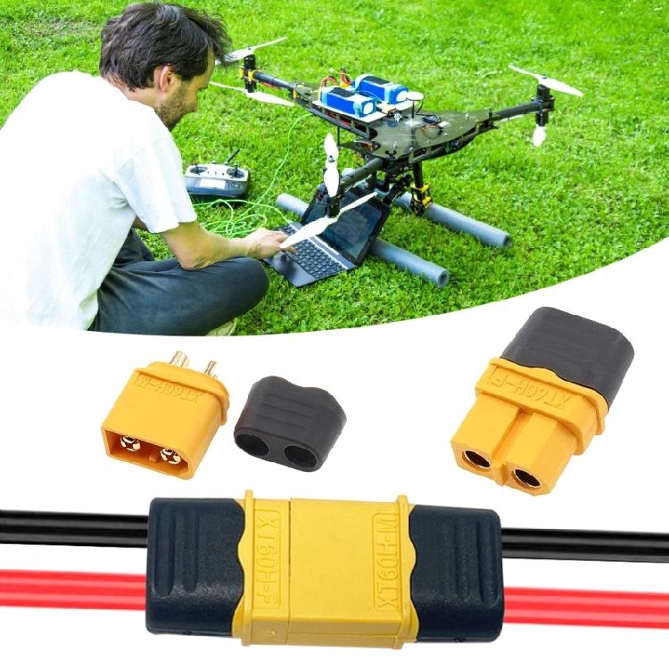 5/10 Pair XT60H Male Female Adapter Connectors For Remote Control Battery XT60H Clamping Type Power Socket Connectors