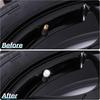 12 Pcs Tire Valve Stem Caps, Crystal Rhinestone Tire Valve Caps, Dustproof Tire Air Cap, Bling Car Tire Caps for SUVs, Bicycles, Trucks and