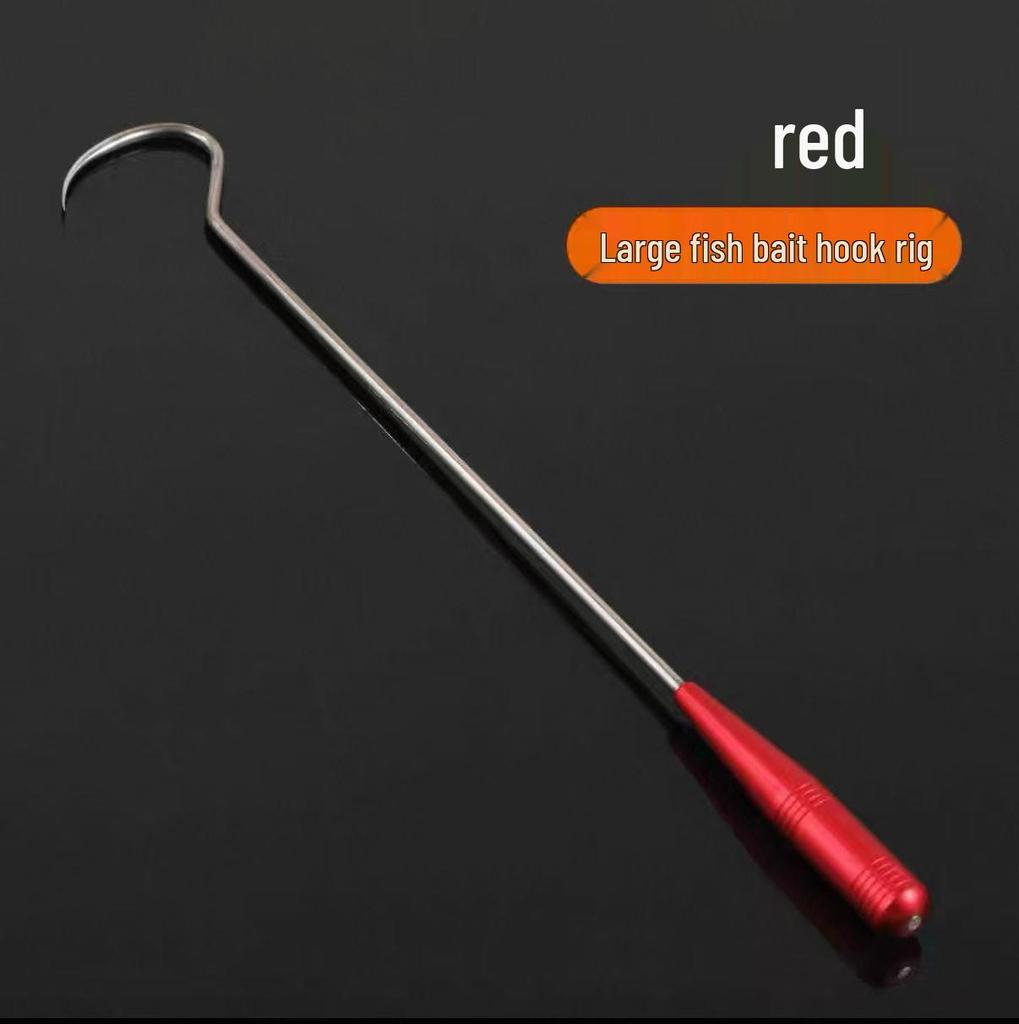 Stainless Steel Large Fish Gripper & Hook Anchor for Sea, Ice & Boat Fishing - Fish Lifting Tool & Gear Accessories