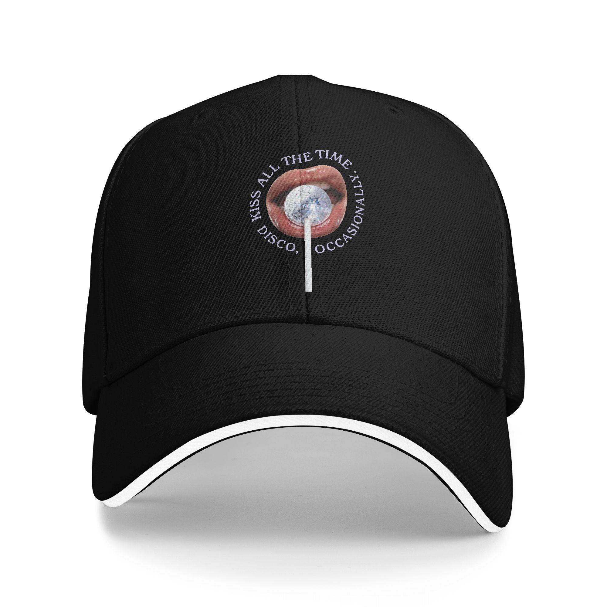 

Harrys Kiss All The Time Album Baseball Cap Casual Styles Sandwich Hat Men Women Adjustable Dad Hat Workouts One Size