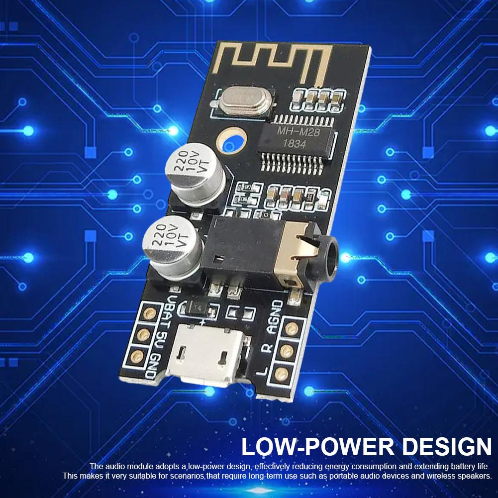 MH-MX8 MP3 Decoder Board M18 M28 M38 Bluetooth-Compatible 4.2 MP3 Wireless Audio Receiver Module DIY Refit Speaker