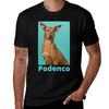 Podenco Tshirt Retro Graphic Print Tshirt