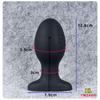 YWZAO Anal Plug Liquid Silicone Soft Venting Design Use When Going Out G58