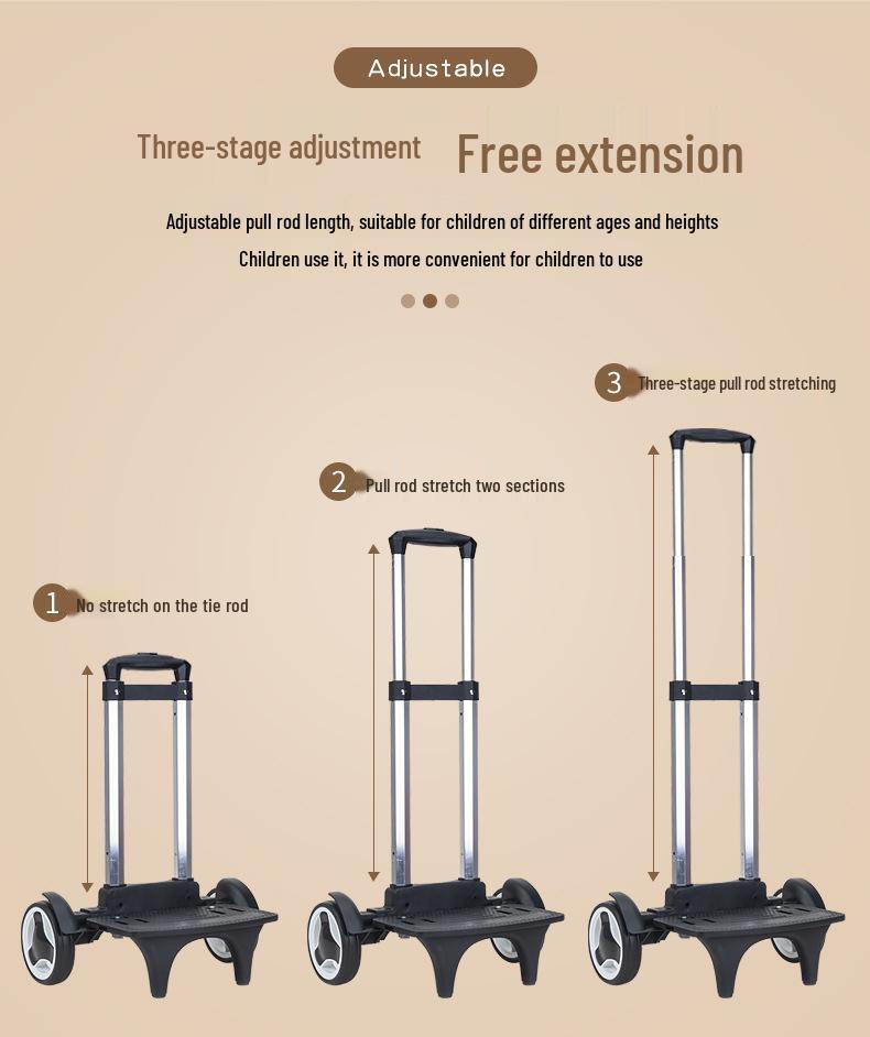 Large Capacity Trolley Schoolbags for Grades 2, 3 & 6 – Lightweight Backpacks for Kids