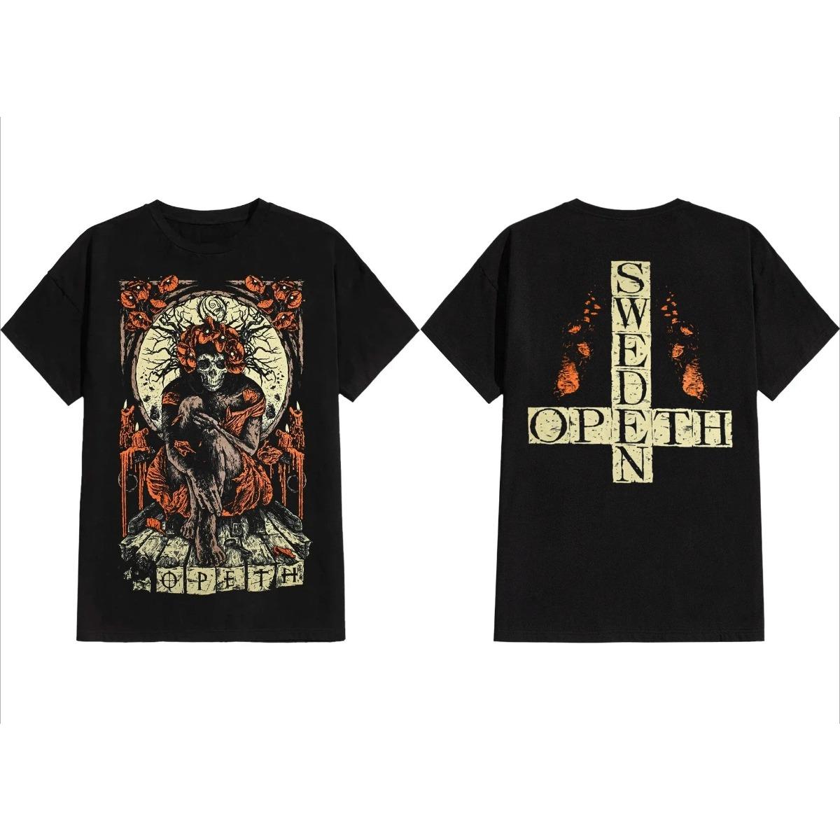 Hot Sale Opeth Haxprocess Album Cover Poster Graphic Print T-Shirt Men Women Summer New Tee Streetwear Harajuku Fashion Loose Casual Oversized Top 4XL