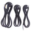 1 Stk. 16A Europäischer Standard Offenes Ende Halbfertiges Kabel 3-polig 0,75/0,5/1,0/1,5/2,5 Kupfer Stromkabel 1,5/1,8M EU-Stecker Stromkabel