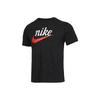 Sportswear Heritage Letter Logo Print Short Sleeve T-Shirt Men Tops Black CK2382-010