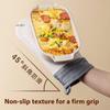 1Pc Anti-Scald Thickened Silicone Gloves Heat Resistant for Microwave Oven Baking BBQ Anti-Slip Heat Insulation Mitts