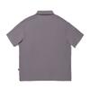 Li Ning Trendy Sports Series Casual Minimalist Solid Color Short Sleeve Polo Shirt Unisex Polo Shirts Light-Gray APLV429-2