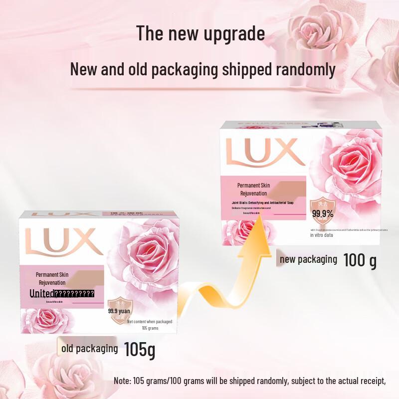 Lux Detox & Antibacterial Bar Soap 3-Pack