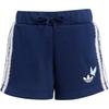 adidas Originals X Disney Casual Sports Set Logo Striped Loose Round Neck Short Sleeve Shorts Kids Sets KE0699