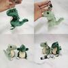 Green Dinosaur Sweet Plush Keychain Adorable Soft Stuffed Toy For Ages All