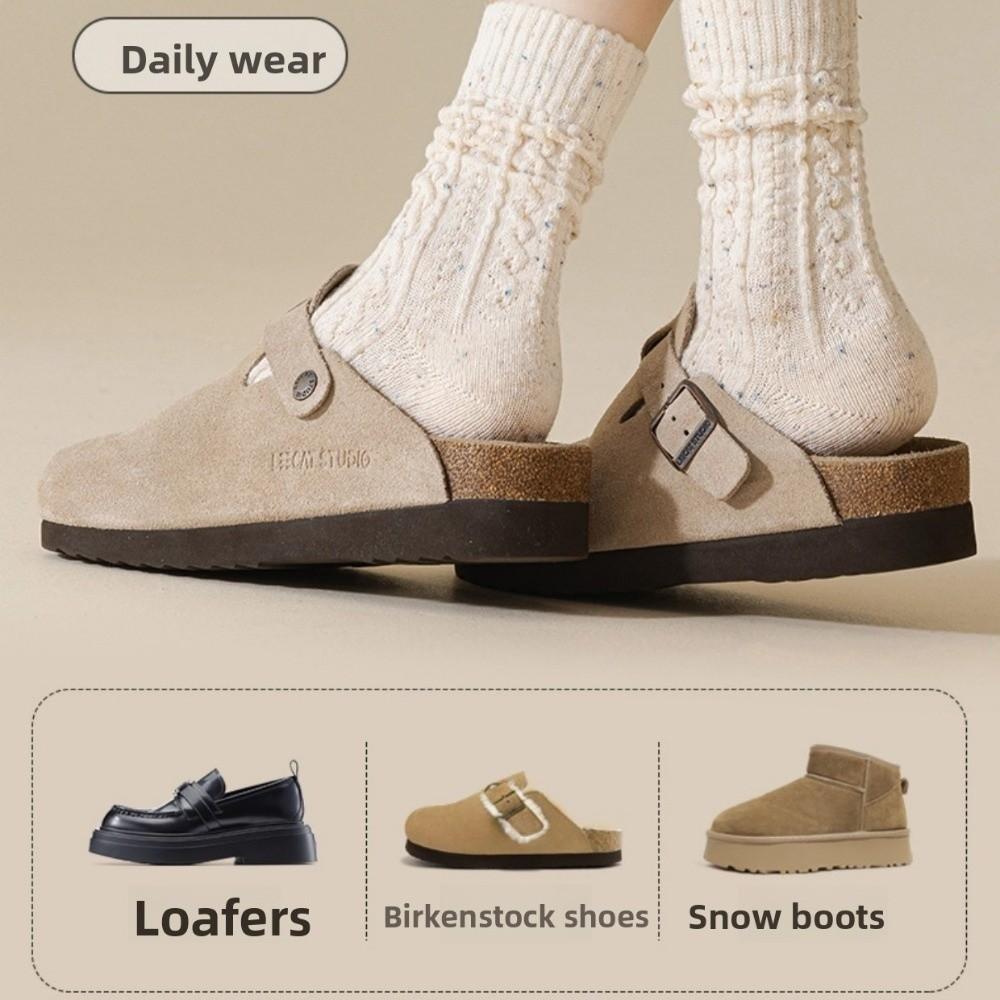 Skarpetki zimowe w jednolitym kolorze zatrzymujące ciepło, skarpetki do połowy łydki, nowe pluszowe skarpetki wełniane dla kobiet i dziewcząt