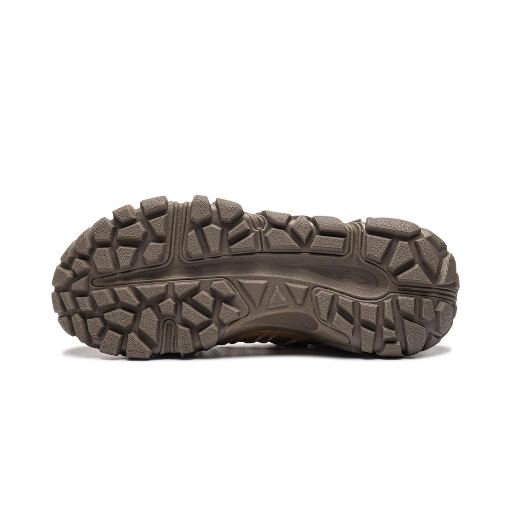 Men's Sneakers Li-Ning Outdoor CF Tracing, Sand Dune Casual Shoes Men's Low-top Tan Multicolor