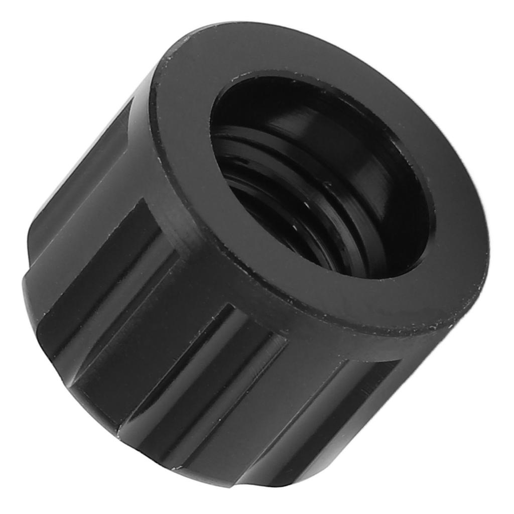 Mountain Bike Thru Axle Nut M12 X 1.5mm Aluminum Alloy Bike Hubs Tube Shaft Nut Bicycle Accessories