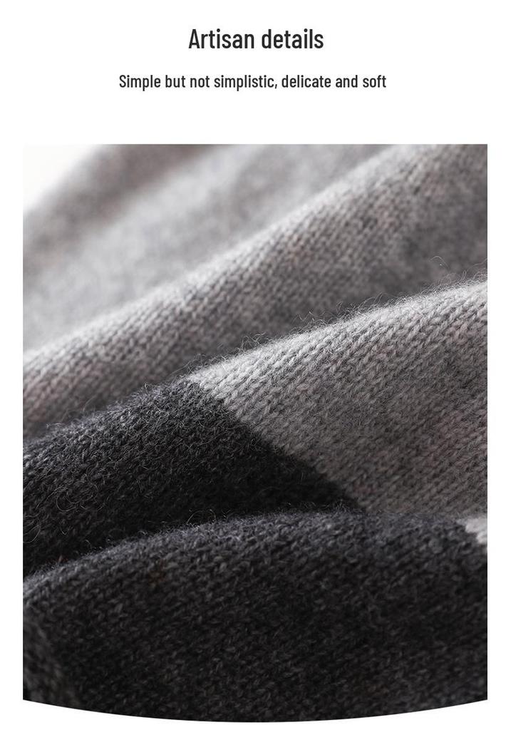 Women's High-End Cashmere Knit Pom-Pom Hat - 2025 Autumn/Winter Collection