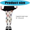 Whimsy Cute Printed Opaque Tights Stockings for Women Japanese Elegant Gothic Grunge Patterned White Pantyhose Leggings