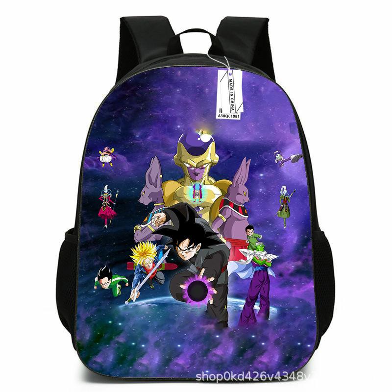 Dragon Ball 2 Backpack Animated Characters Children Elementary School Bag 1-3-6 Grade Computer Bag