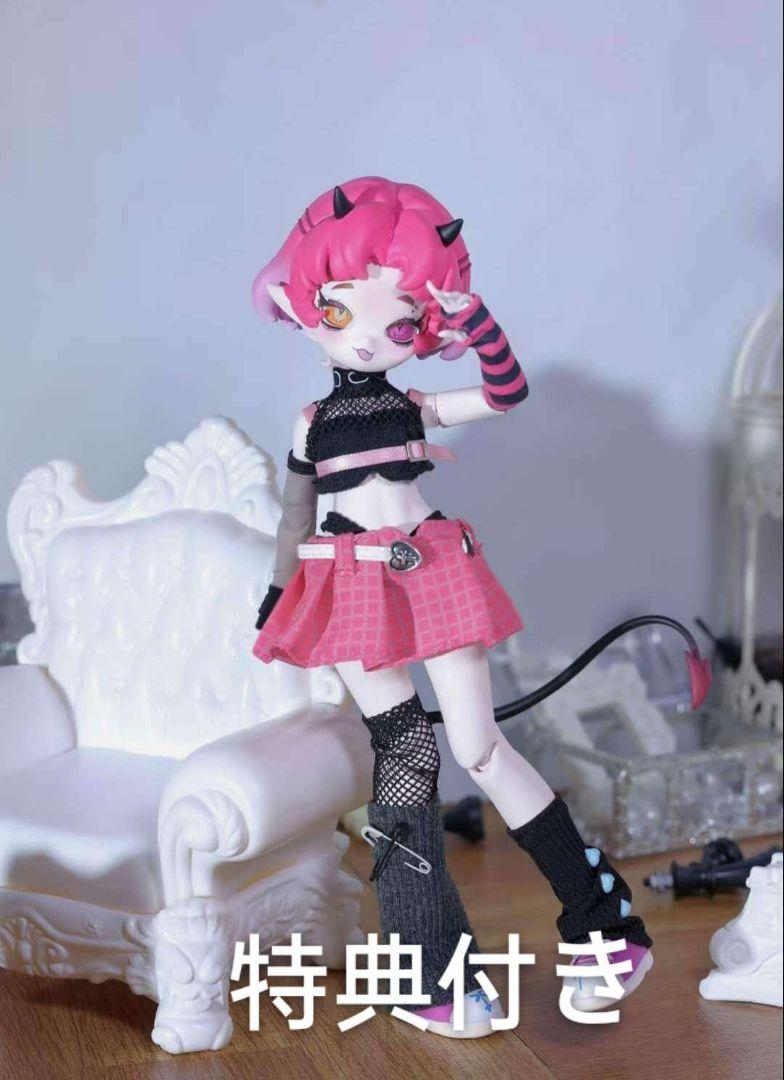 

[Б/У] Cooze Дьявольские рога Подвесная слепая кукла Похотливая цветовая вариация BJD