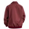 Men's American High-Street Spring and Autumn Lapel Jacket, Lapel Pilot Jacket Trendy Zip-Up Bomber Jacket for Men Daily Wea