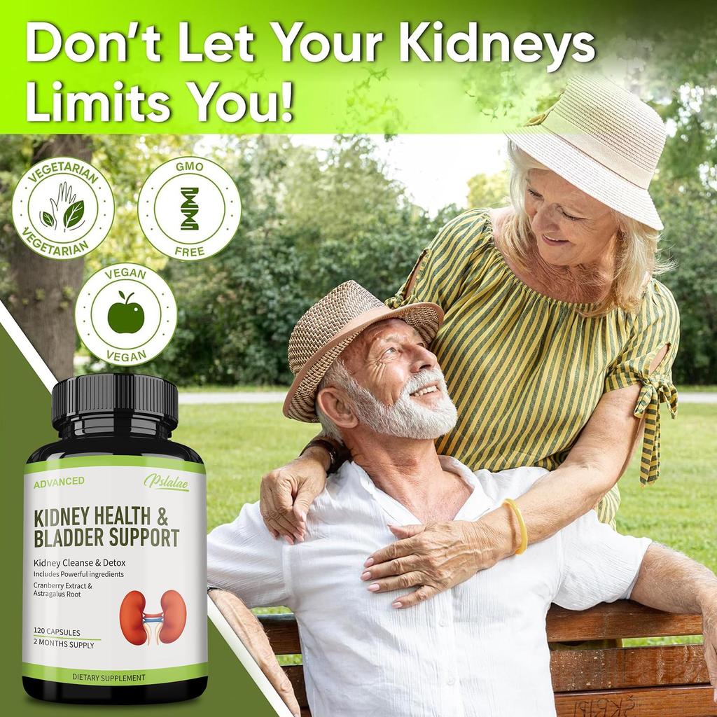 Pslalae - Cranberry Extract and Astragalus Root Capsules - Kidney and Bladder Health
