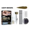 Brow Lash Tint Set, Sweat-Proof Color-Fast Non-Smudge 2-in-1 Eyebrow Eyelash Tinting Set