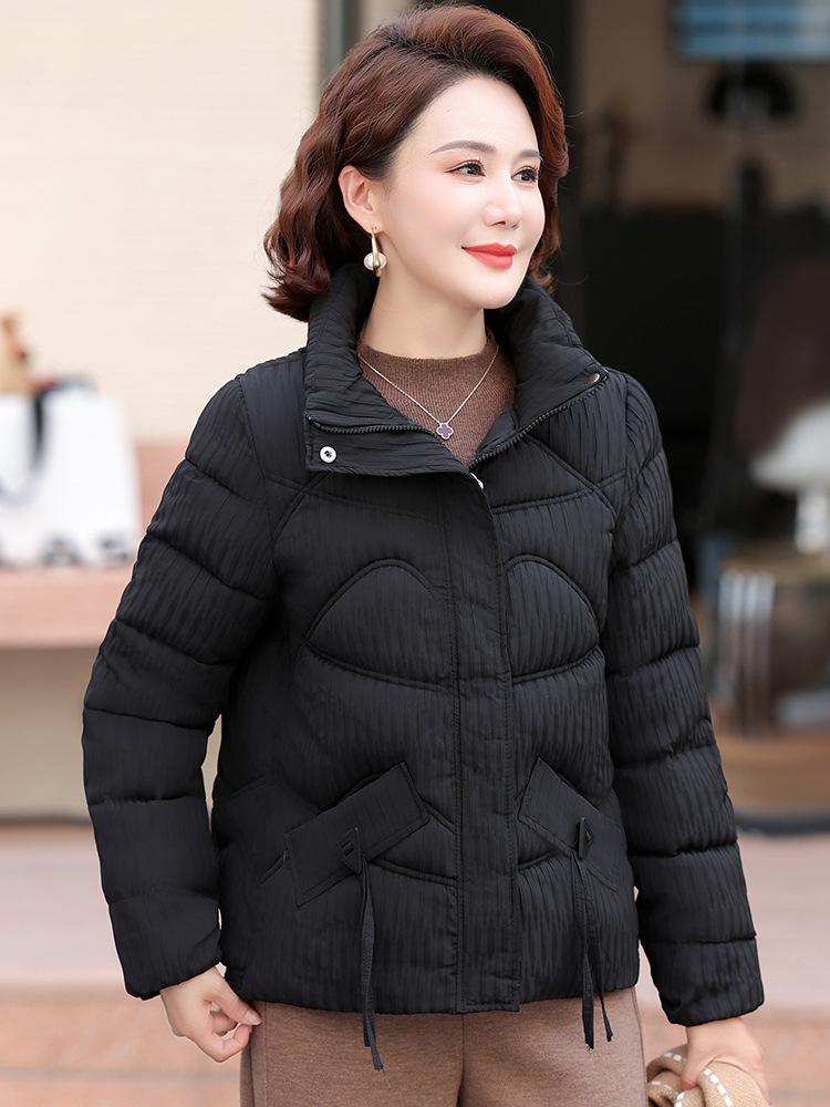 Stand-up Collar Down Padded Jacket Women's Short New Padded Jacket Casual Warm Thickened Padded Jacket