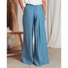 Summer Women's Wide-legged Pants Casual Pants Comfortable High-waisted Wide-legged Pants