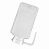 1800 ml transparente Saftflasche aus Acryl, gestreift, für Wasser, eiskaltes Saftkrug mit Deckel für Bar und Zuhause