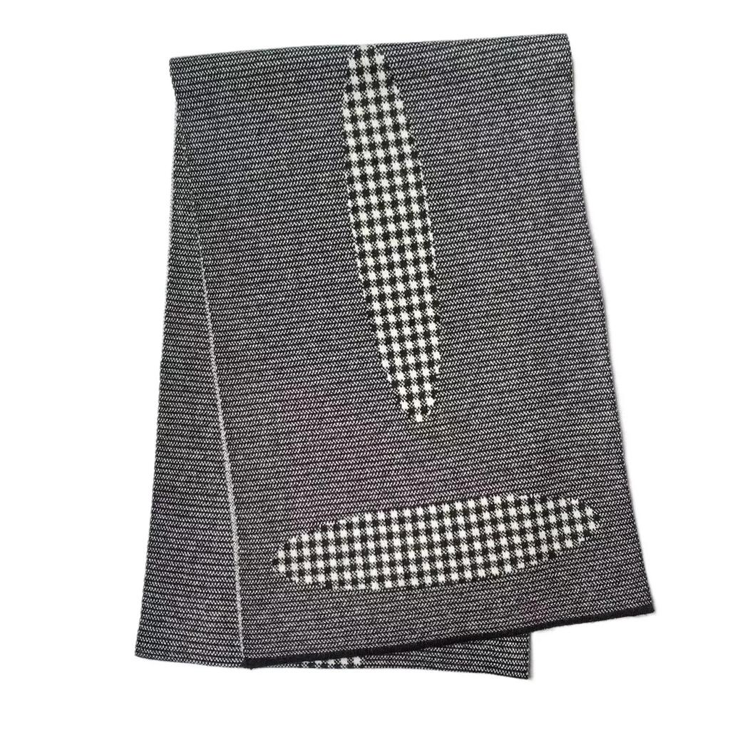 High Quality Classic Design Men's Scarf Autumn Winter Imitation Cashmere Dady's Muffler Business Jacquard Thermal Scaves Male