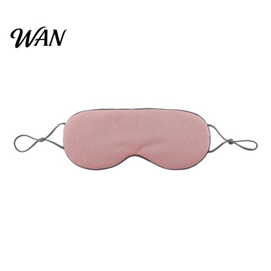 Breathable Sleep Cover Double-sided Eye Mask with Adjustable Ear Straps Men Women Light Portable Blocking Travel Naps Sleeping Blackout Blindfold