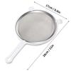 304 Stainless Steel Fine Mesh Flour Sieve Reusable Colander Residue Filter Spoon Detachable Strainer Skimmer Spoon Kitchen Tools