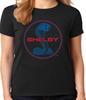 Ladies Graphic Tee Shirt - Shelby Cobra Ford Mustang Womens Clothing Apparel