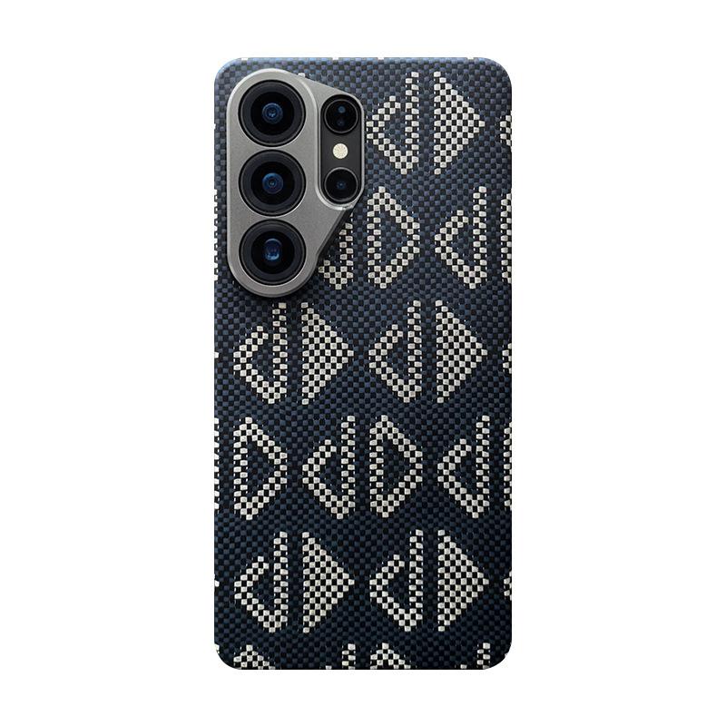 Per Samsung Galaxy S26 Ultra Custodia 100% Fibra di Carbonio Aramidica Kevlar Con Magsafe Copertura Lussuosa Magnetica Ultra-Sottile Custodia Posteriore per Telefono