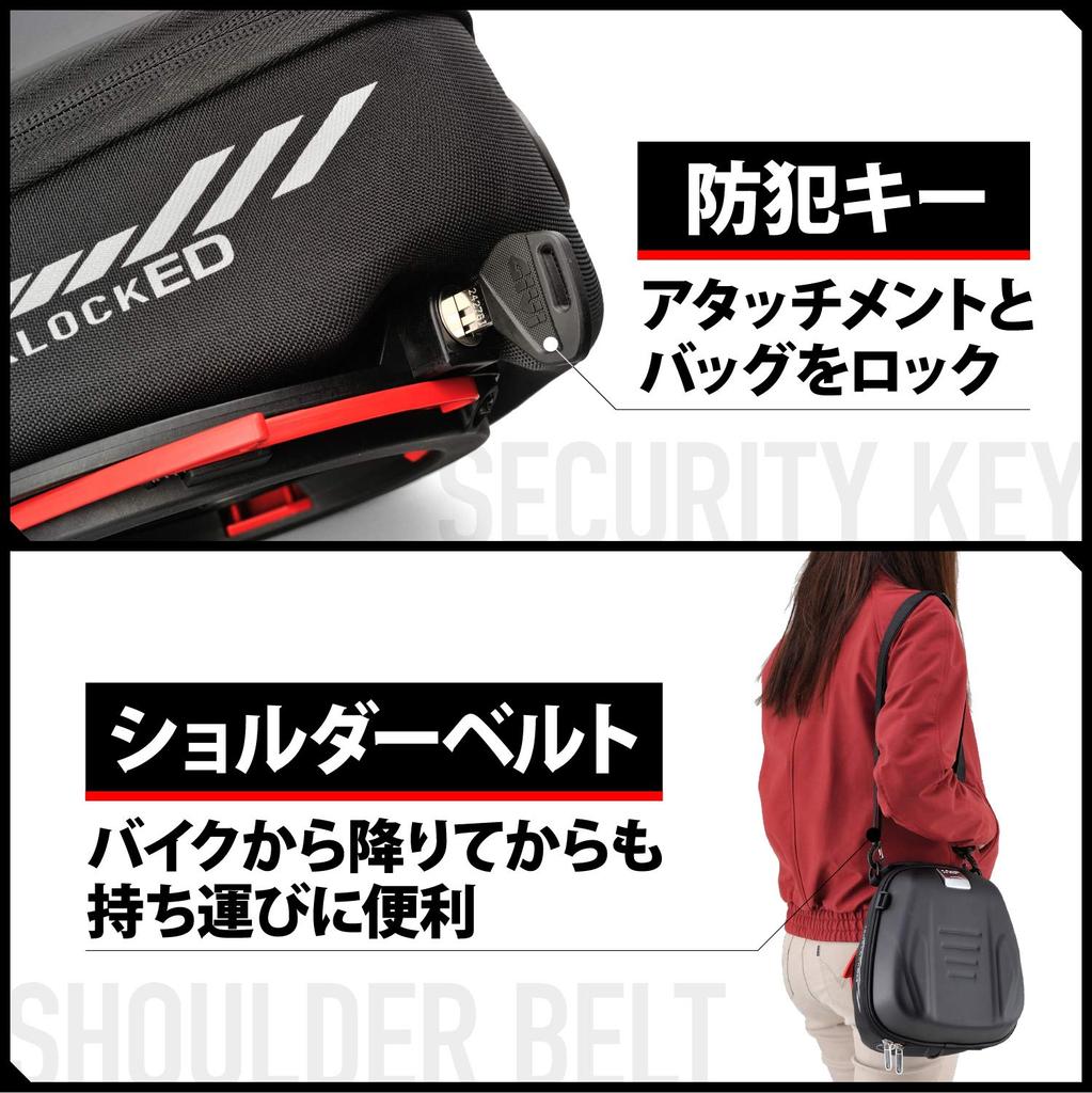 GIVI Motorcycle Tank with Security Key and Smartphone Tank Lock ST605 97515 Bag, 5L, Holder,