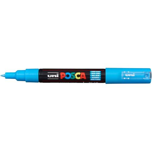 Mitsubishi Pencil Uni Water-based Pigment Marker Uniposca Extra Fine Light Blue PC1M.8