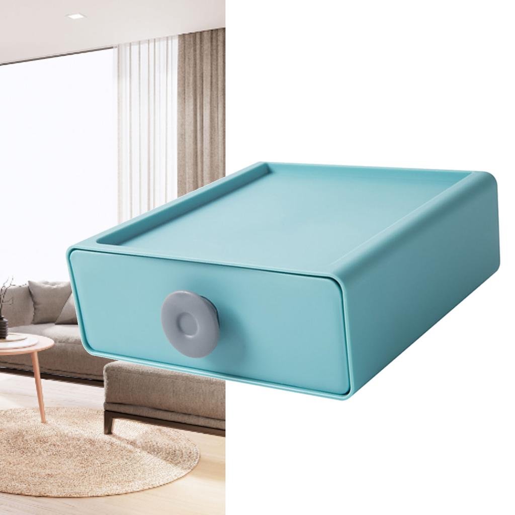Drawer Storage Box Multifunctional Large Capacity Student Stationery Makeup Storage Drawer for Desktop Home