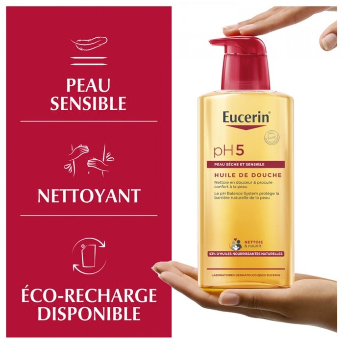 Gel de douche - EUCERIN - PH5 OLEO - 400ml - Unisexe - Enfant