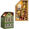 Cuteroom Gadry's House Wooden Dollhouse Miniature Toy Handmade Kit for Kids